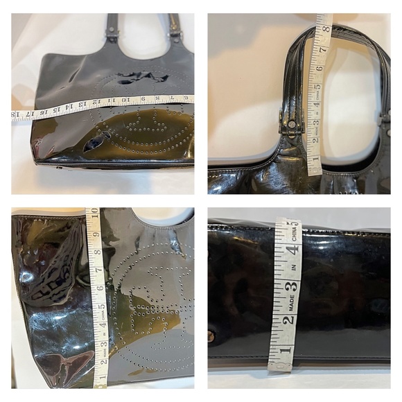 Tory Burch Black “Bombe” Patent Leather Bag - Picture 14 of 14